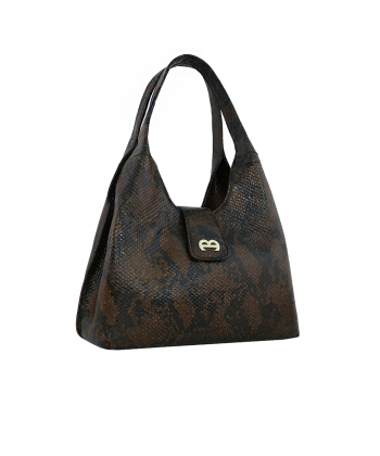 کیف دوشی زنانه چرم طبیعی منط Mante کد 4123