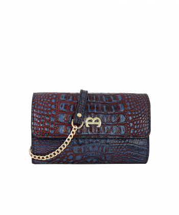 کیف دوشی زنانه چرم طبیعی منط Mante کد h182