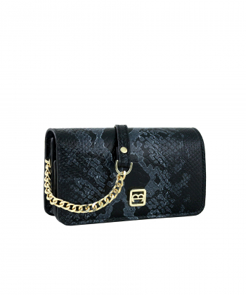 کیف دوشی زنانه چرم طبیعی منط Mante کد h197