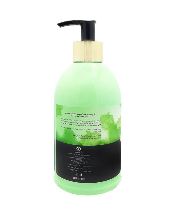 کرم مرطوب‌کننده نیوتیس Newtis مدل Aloe Vera & Cucumber حجم 500 میلی‌لیتر
