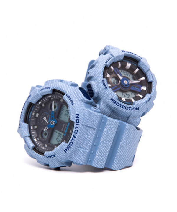 ساعت مچی زنانه کاسیو Casio مدل BA-110DE-2A2DR ضد ضربه و دو زمانه