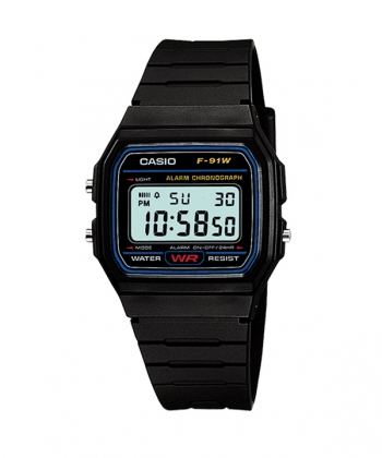 ساعت کاسیو مدل F-91W-1DG