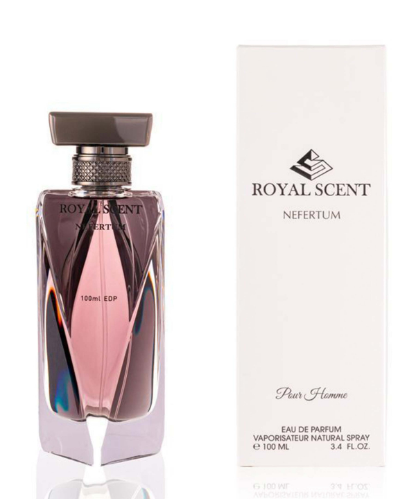 عطر مردانه رویال سنت Royal Scent مدل Nefertum حجم 100 میلی‌لیتر