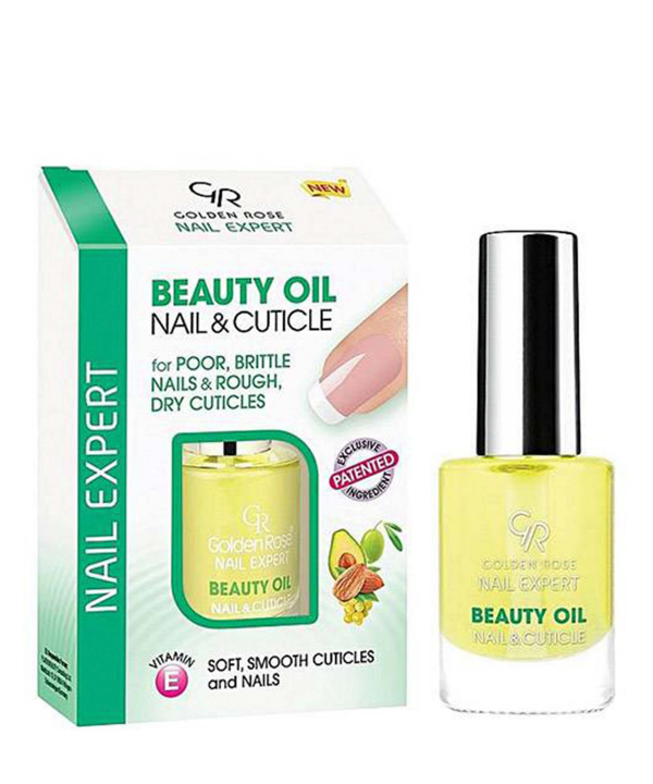 روغن مراقبت از ناخن و گوشت ناخن گلدن رز Golden Rose مدل Beauty Oil حجم 11 میلی‌لیتر