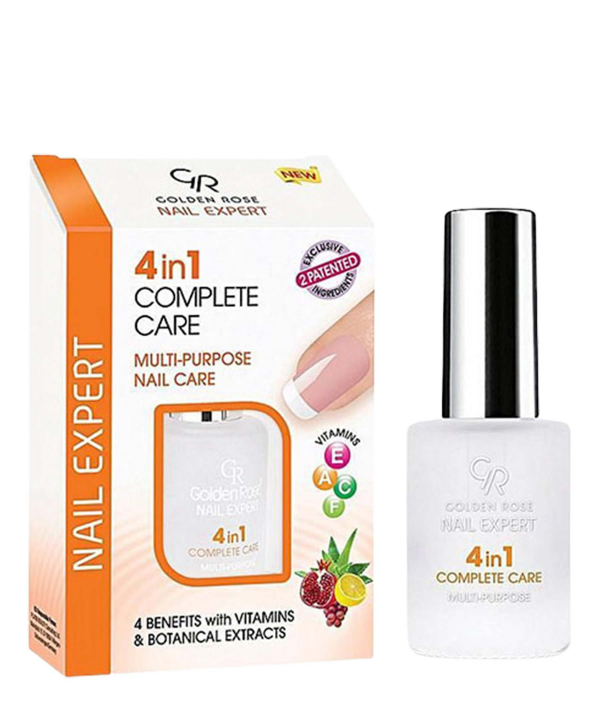 لاک مراقبت از ناخن گلدن رز Golden Rose مدل4x1 حجم 11 میلی‌لیتر