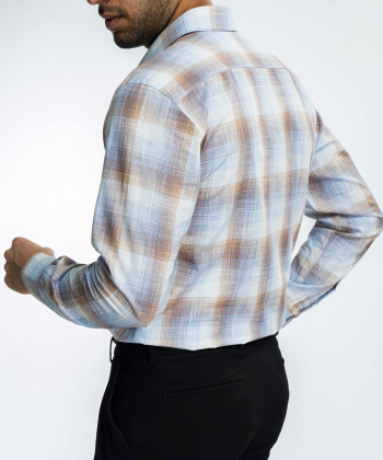 پیراهن آستین بلند مردانه سیم مدل 1061