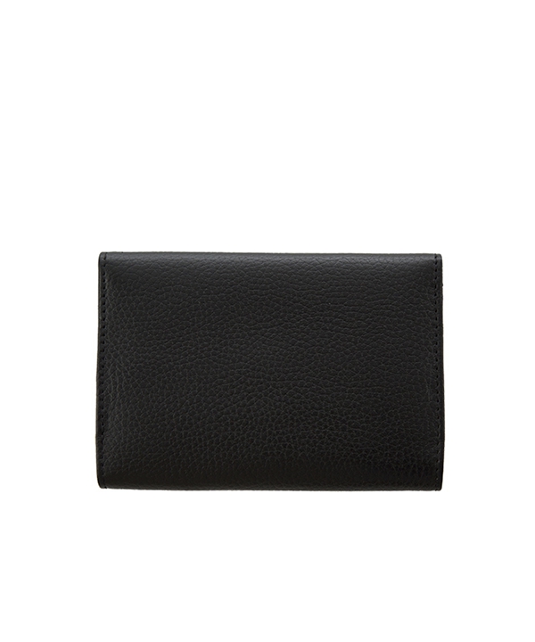 کیف پول چرم زنانه مشکی چرم مشهدMashhad leather مدل D0298
