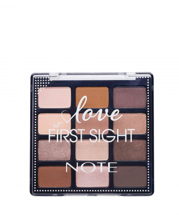 سایه چشم 12 تایی نوت Note مدل Love at First Sight وزن 1.3 گرم
