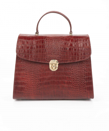 کیف دوشی چرم طبیعی زنانه شیفر مدل 9714B