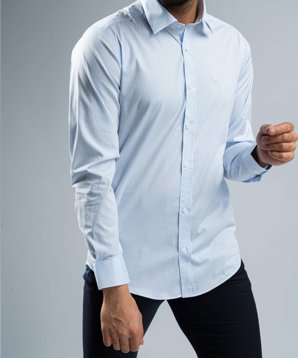 پیراهن راه راه مردانه پیرکاردین PierreCardin کد MSHSF3-SH90105310