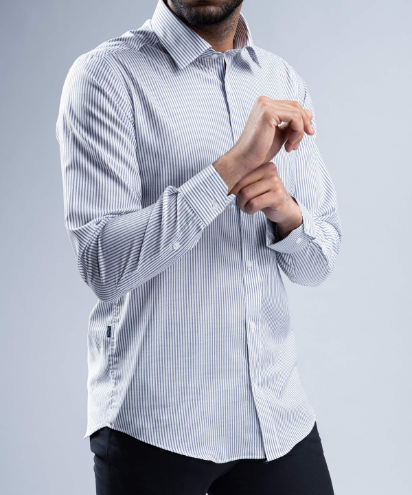 پیراهن راه راه مردانه پیرکاردین PierreCardin کد MSHSF3-SH90105272