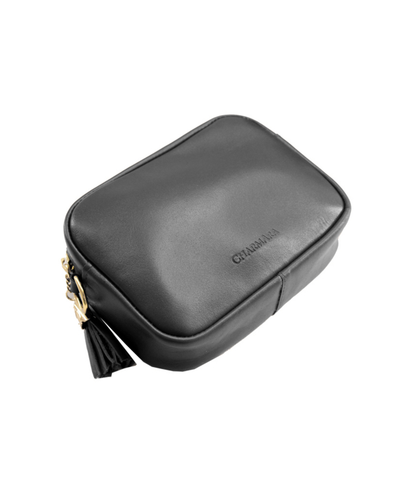 کیف دوشی چرم طبیعی زنانه چرم آرا مدل d058