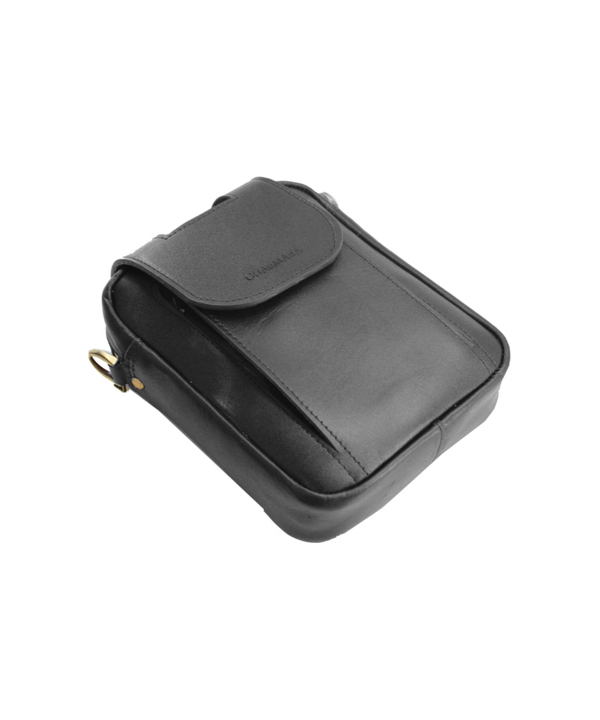 کیف دوشی چرم طبیعی مردانه چرم آرا CharmAra کد d034-s
