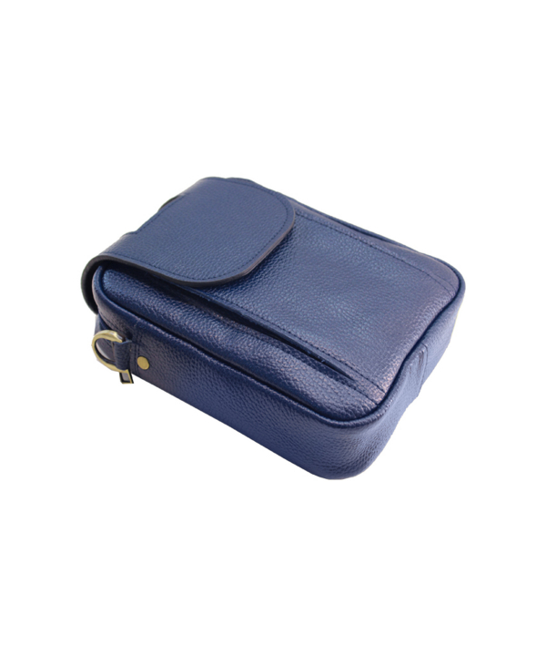 کیف دوشی چرم طبیعی مردانه چرم آرا CharmAra کد d034-f