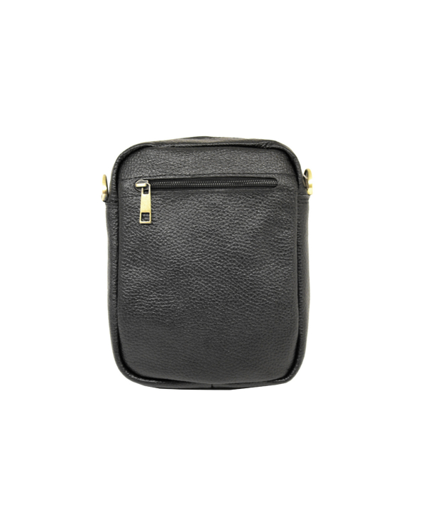 کیف دوشی چرم طبیعی مردانه چرم آرا CharmAra کد d021-f