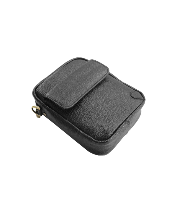 کیف دوشی چرم طبیعی مردانه چرم آرا CharmAra کد d021-f