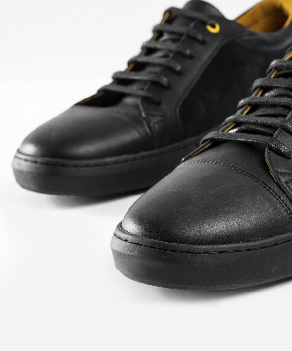 کفش چرم مردانه شهر چرم Leather City مدل mt105