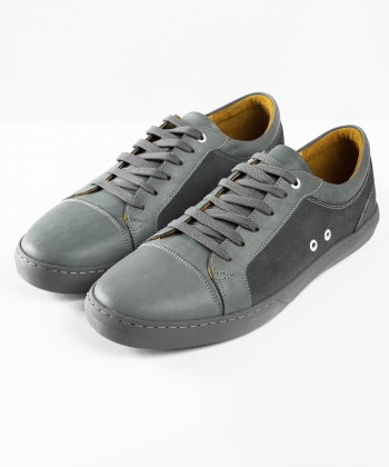 کفش مردانه چرم طبیعی شهر چرم Leather City مدل mt105