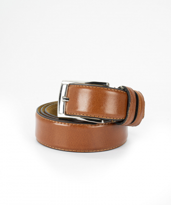 کمربند چرم طبیعی مردانه چرم آرا مدل am-wj001-s