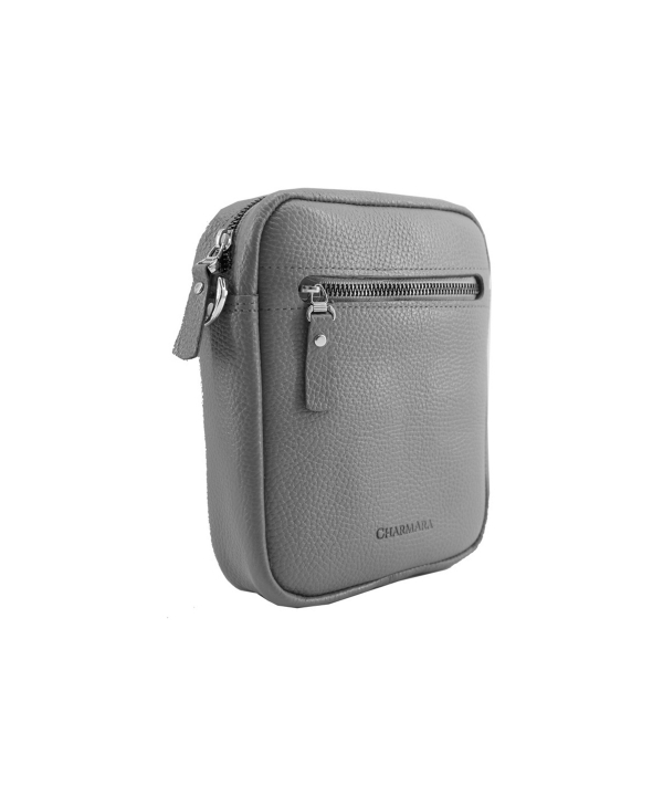 کیف دوشی چرم طبیعی مردانه چرم آرا CharmAra کد d087