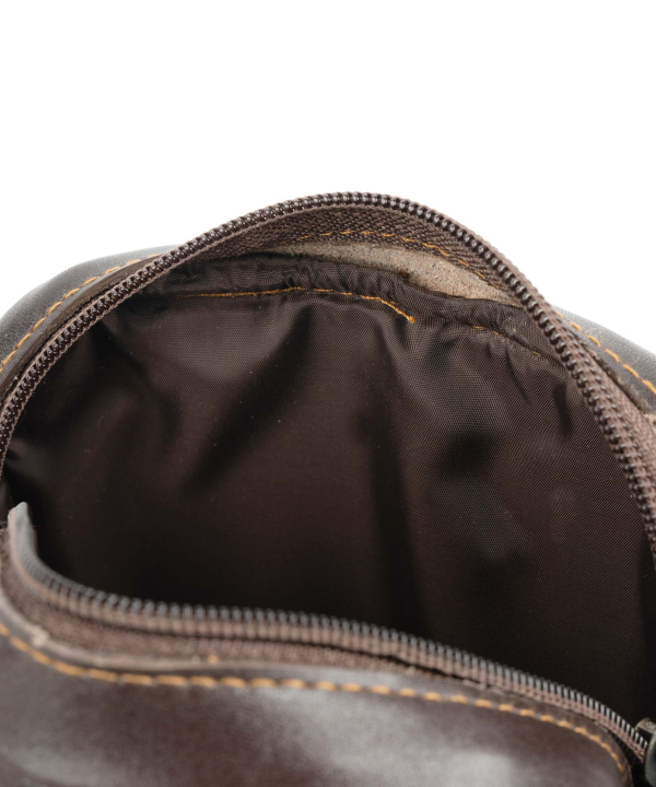 کیف دوشی چرم طبیعی مردانه چرم آرا CharmAra کد d034-s