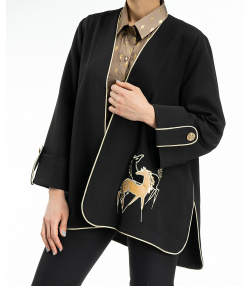 مانتو مجلسی پیرکاردین PierreCardin کد PO2800100000100654