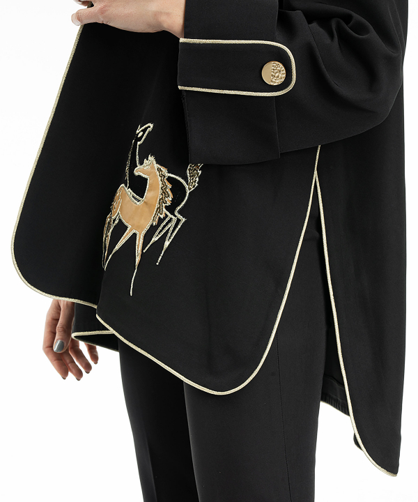 مانتو مجلسی پیرکاردین PierreCardin کد PO2800100000100654