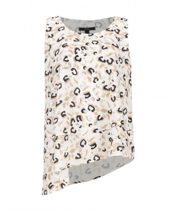 بلوز آستین کوتاه زنانه فلاویا مدل am-W1347056TO