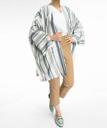 مانتو راه راه آروما Aroma کد 21204072