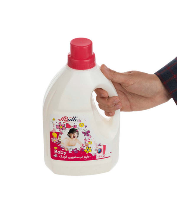 مایع لباسشویی کودک بس Bath وزن 1500 گرم