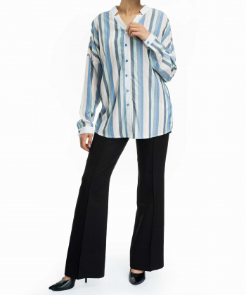 شومیز راه راه زنانه پیرکاردین PierreCardin کد PO1200500000030475