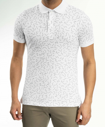 پولوشرت آستین کوتاه مردانه آروما مدل 10203601