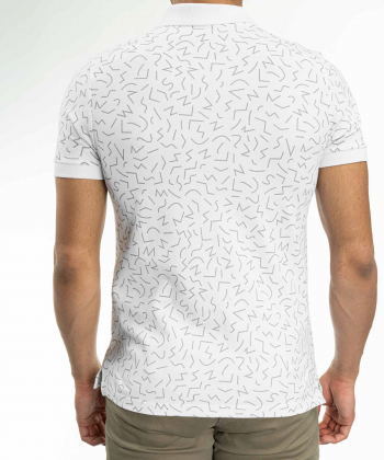 پولوشرت آستین کوتاه مردانه آروما مدل 10203601