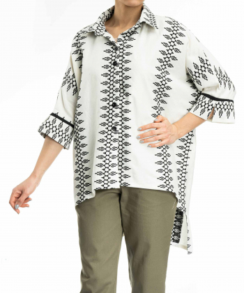 مانتو طرح دار آروما Aroma کد 21204082