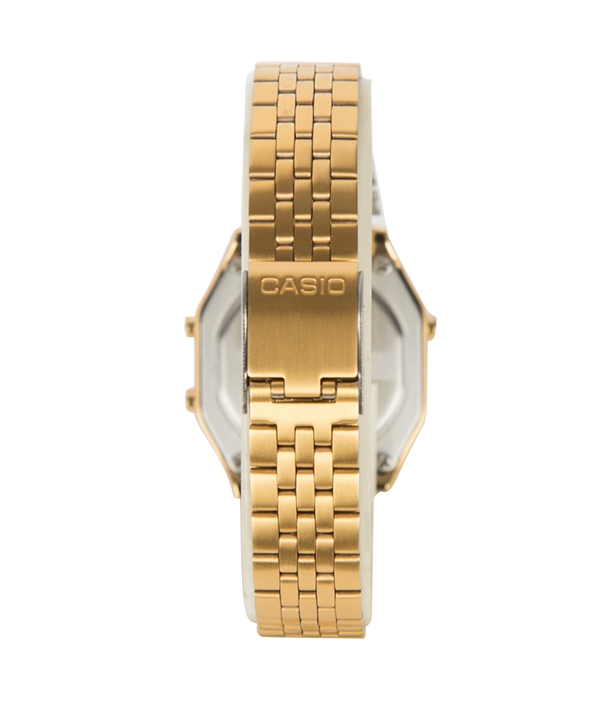 ساعت زنانه کاسیو Casio مدل LA680WGA-1DF استیل طلایی