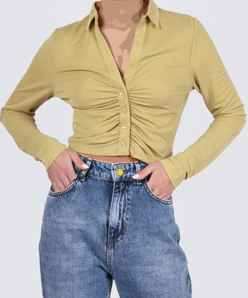 شومیز کوتاه زنانه بادی اسپینر Body Spinner کد 5275