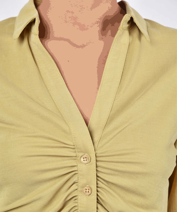 شومیز کوتاه زنانه بادی اسپینر Body Spinner کد 5275