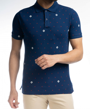 پولوشرت آستین کوتاه مردانه آروما مدل 10203602