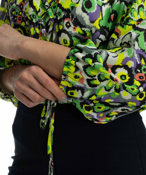 بلوز کوتاه زنانه ورساچه جینز Versace Jeans کد vzw103