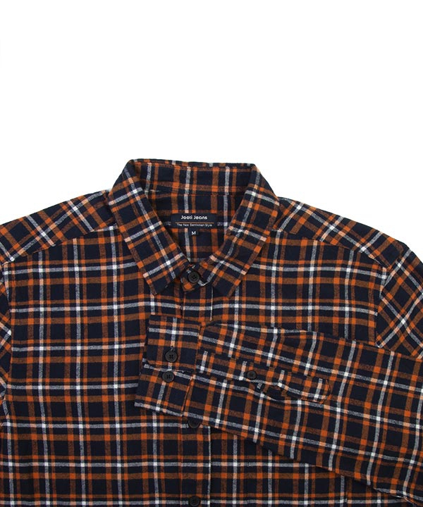 پیراهن مردانه چهارخانه جوتی جینز JootiJeans کد 84531030