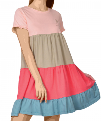 پیراهن زنانه ناربن Narbon طرح گلبرگ