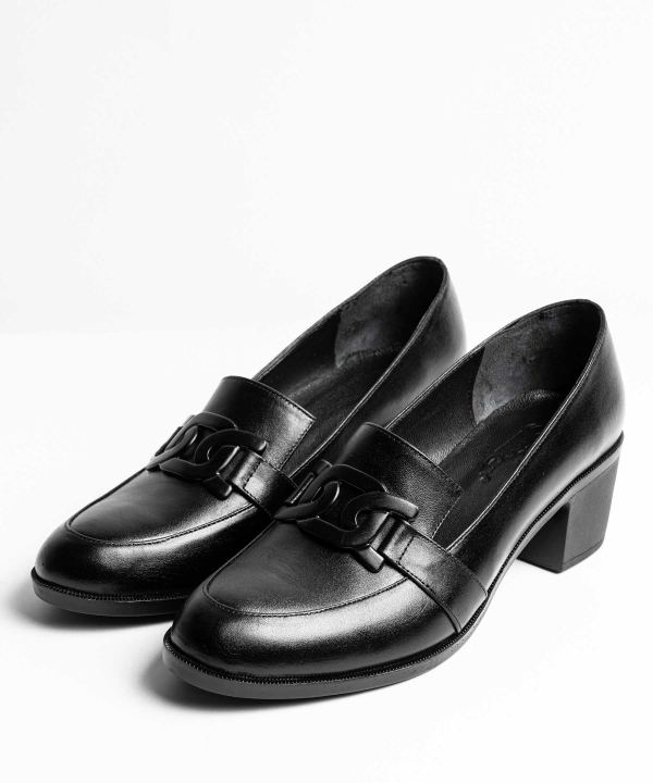 کفش اداری چرم طبیعی زنانه شیفر مدل 5388C