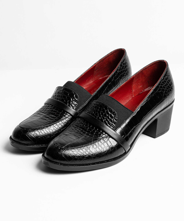 کفش اداری چرم طبیعی زنانه شیفر مدل 5388D