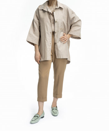 مانتو تابستانی ورساچه جینز Versace Jeans کد vzw087