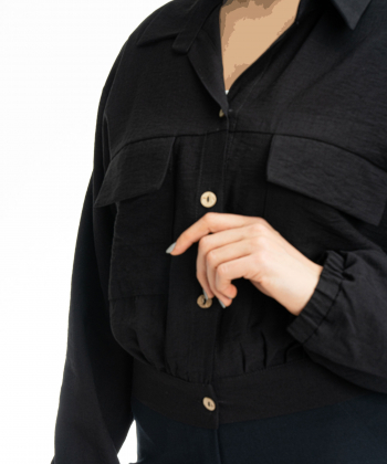 شومیز کوتاه زنانه ورساچه جینز Versace Jeans کد vzw095