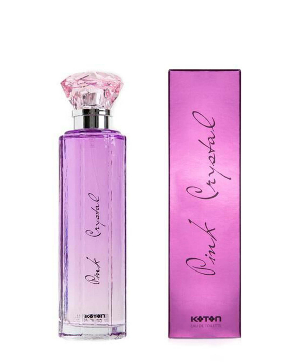 عطر زنانه کوتون Koton مدل Pink Crystal حجم 100 میلی‌لیتر