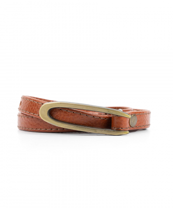 کمربند زنانه چرم طبیعی چرم لانکا Lanka Leather  کد MBLTW-1
