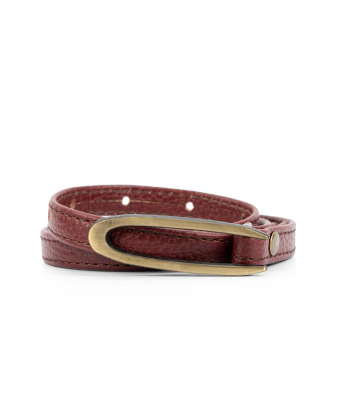 کمربند زنانه چرم طبیعی چرم لانکا Lanka Leather  کد MBLTW-1
