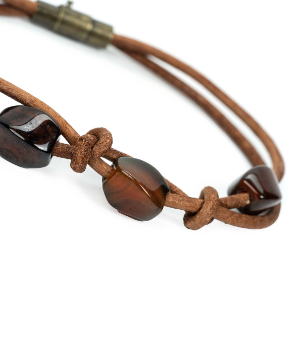 دستبند چرم طبیعی مارانتو Maranto Leather کد B0144103