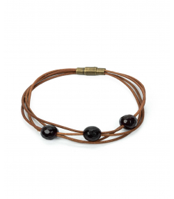 دستبند چرم طبیعی مارانتو Maranto Leather کد B0244103